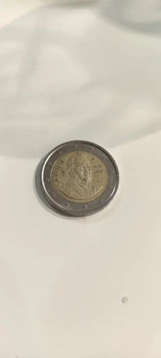 Moneta 2 Euro Cavour 1810-2010