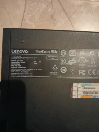 Lenovo ThinkCentre Mini PC Negro