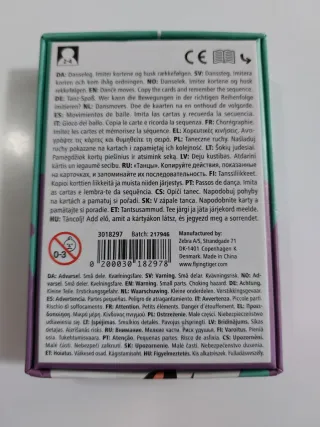 Carte da ballo Dance Moves