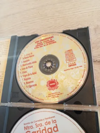 Lote 6 CDs Música Religiosa Cofradías