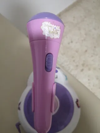 Micrófono Karaoke Infantil de violeta