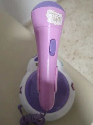 Micrófono Karaoke Infantil de violeta