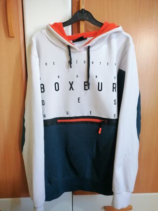 Sudadera Boxeo francesa algodón sedoso