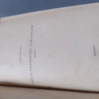 LIBRO ANTIGUO CHARLES DICKENS 1922