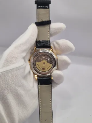 Reloj Mod Orient Automático Dorado y Blanco