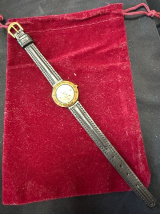 Reloj Cauny Mujer Negro/Dorado