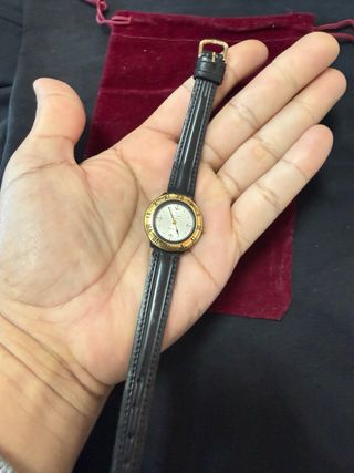 Reloj Cauny Mujer Negro/Dorado