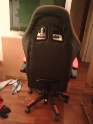 Silla Gamer/Escritorio Negra y Roja