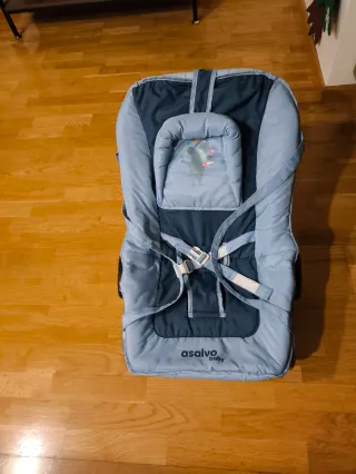 Hamaca para bebé azul