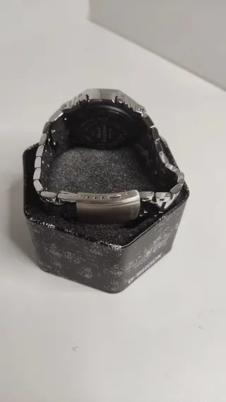 G-Shock Reloj Azul y Plateado