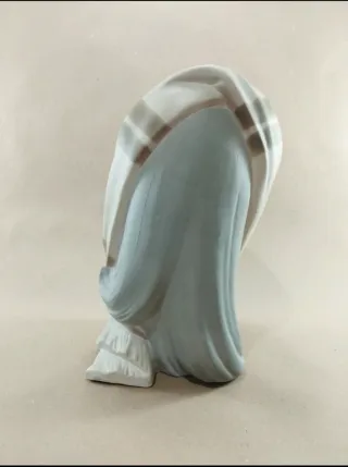 Busto Lladró Cabeza de Niña Porcelana