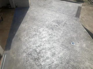 Pavimento impreso de hormigón