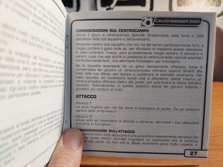 Calcio Manager 2000 Playstation 1 PS1