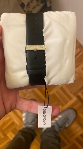 Reloj Antonio Miró Quartz Negro/Plata