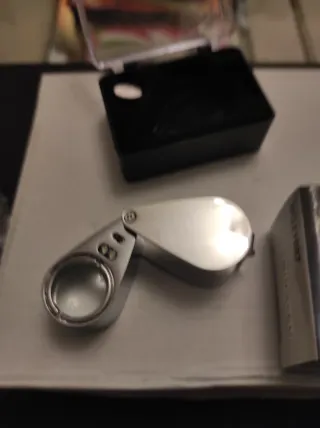 Lupa Joyero 30X con Luz LED