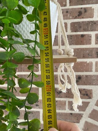 Columpio Decorativo con Plantas Artificiales