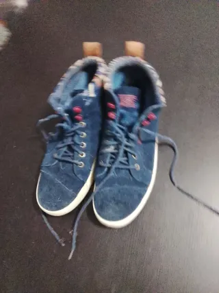 Botines Skechers Azul/Marrón Talla 41