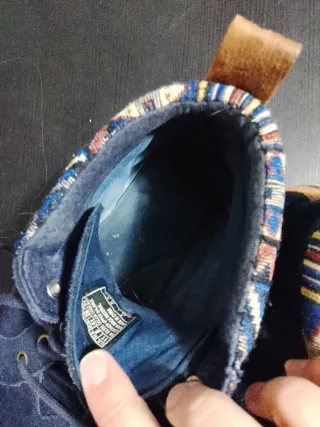 Botines Skechers Azul/Marrón Talla 41