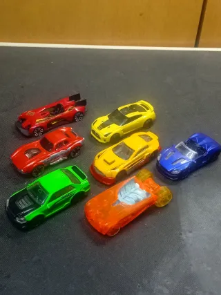 Lote 7 coches escala 1:87