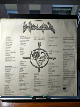 Lp Winger In The Heart Of The Young