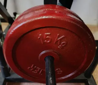 Disco de pesas Salter para barra de 30 milímetros