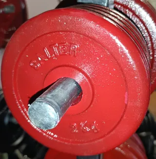 Disco de pesas Salter para barra de 30 milímetros