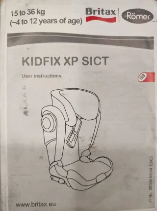 Silla coche Romer Kidfix