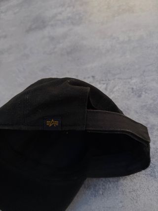 Gorra Alpha Industries Negra