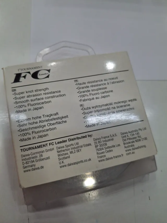 Lote 9 Sedales Daiwa Fluorocarbono (Nuevos)