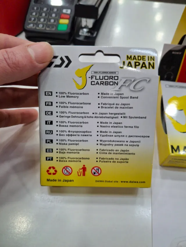 Lote 9 Sedales Daiwa Fluorocarbono (Nuevos)