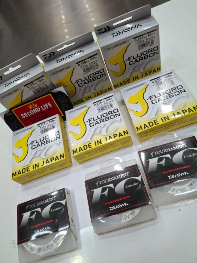 Lote 9 Sedales Daiwa Fluorocarbono (Nuevos)