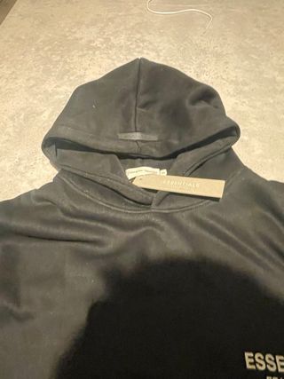 Sudadera Essentials Negra