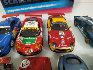 Coches Scalextric varios modelos