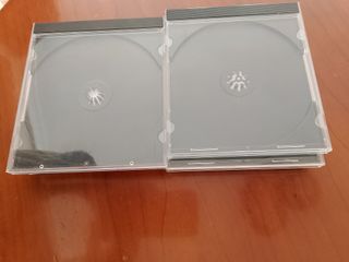 Cajas CD transparentes (varias)
