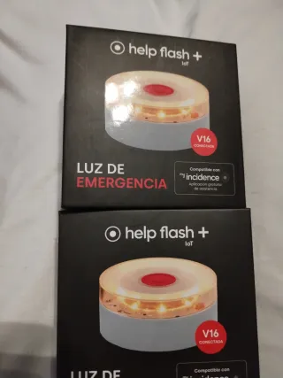 2x Help Flash IoT V16 Luces Emergencia