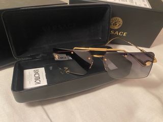 Gafas de Sol Versace Doradas y Marrones