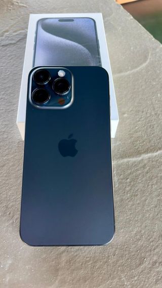 iPhone 15 Pro Max Azul Titanio 256GB
