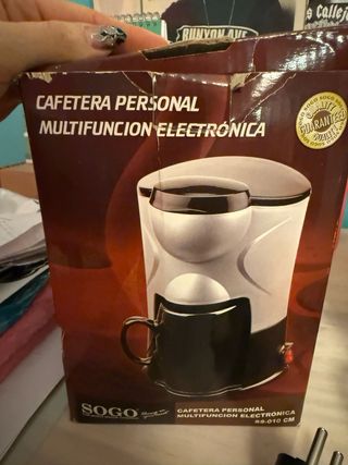 Cafetera Sogo Tavallo SS-010 CM