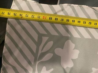 Foulard seta verde e bianco