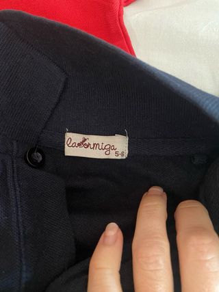 2 Polos La Hormiga.Talla 5-6 años