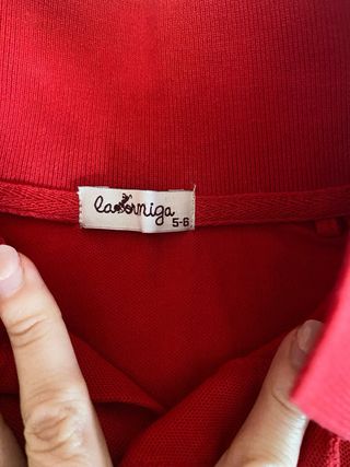 2 Polos La Hormiga.Talla 5-6 años