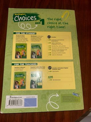 Se venden libros 1ero eso