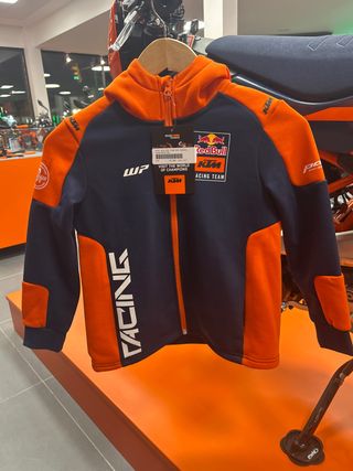 Chaqueta KTM Niño Azul Marino/Naranja