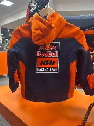 Chaqueta KTM Niño Azul Marino/Naranja