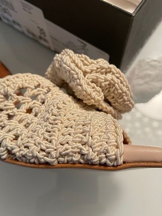 Sandalias de crochet Ángel Alarcon
