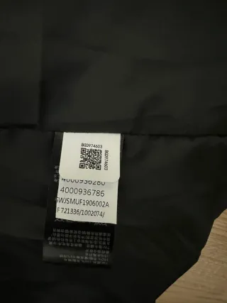 The North Face Nuptse 1960 Abrigo Negro