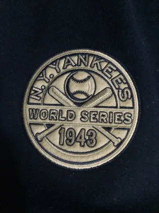 Chaqueta New Era Yankees Azul y Blanca