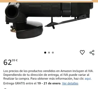 Amoladora Neumática Yato