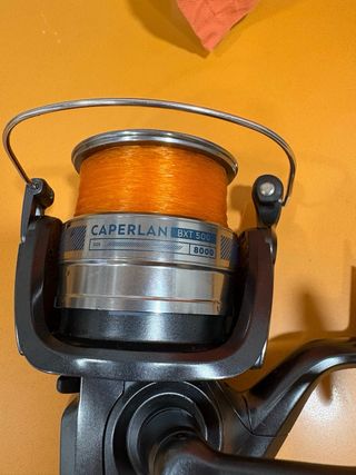 Caña y carrete surfcasting