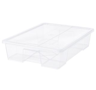 Caja SAMLA IKEA Transparente con Tapa